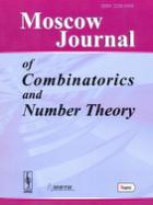 Moscow Journal of Combinatorics and Number Theory ("Московский  журнал по комбинаторике и теории чисел")
