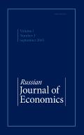 RUSSIAN JOURNAL OF ECONOMICS